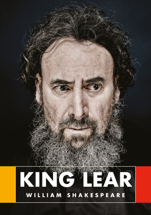 Anthony Sher as 'King Lear' ; image Paul Stuart
